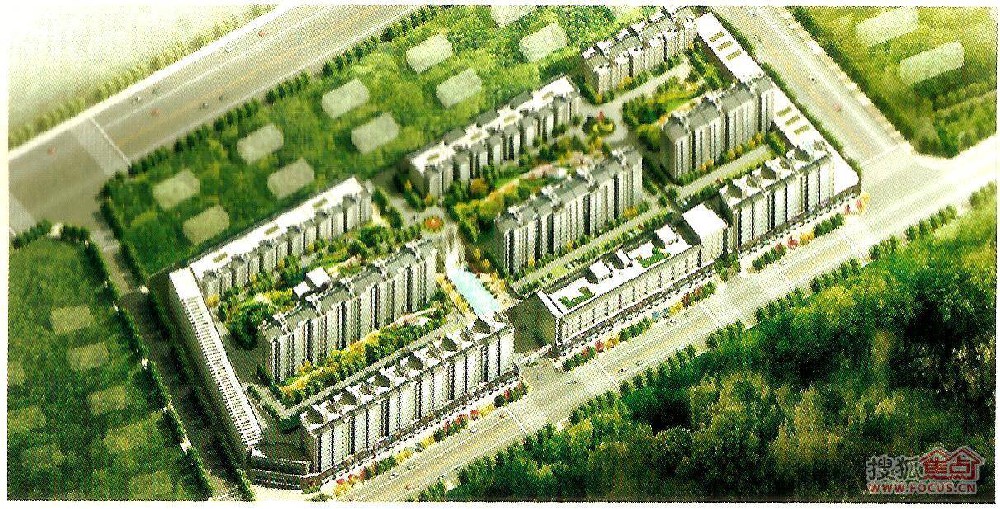 陜西渭南市山水幸福城8號樓